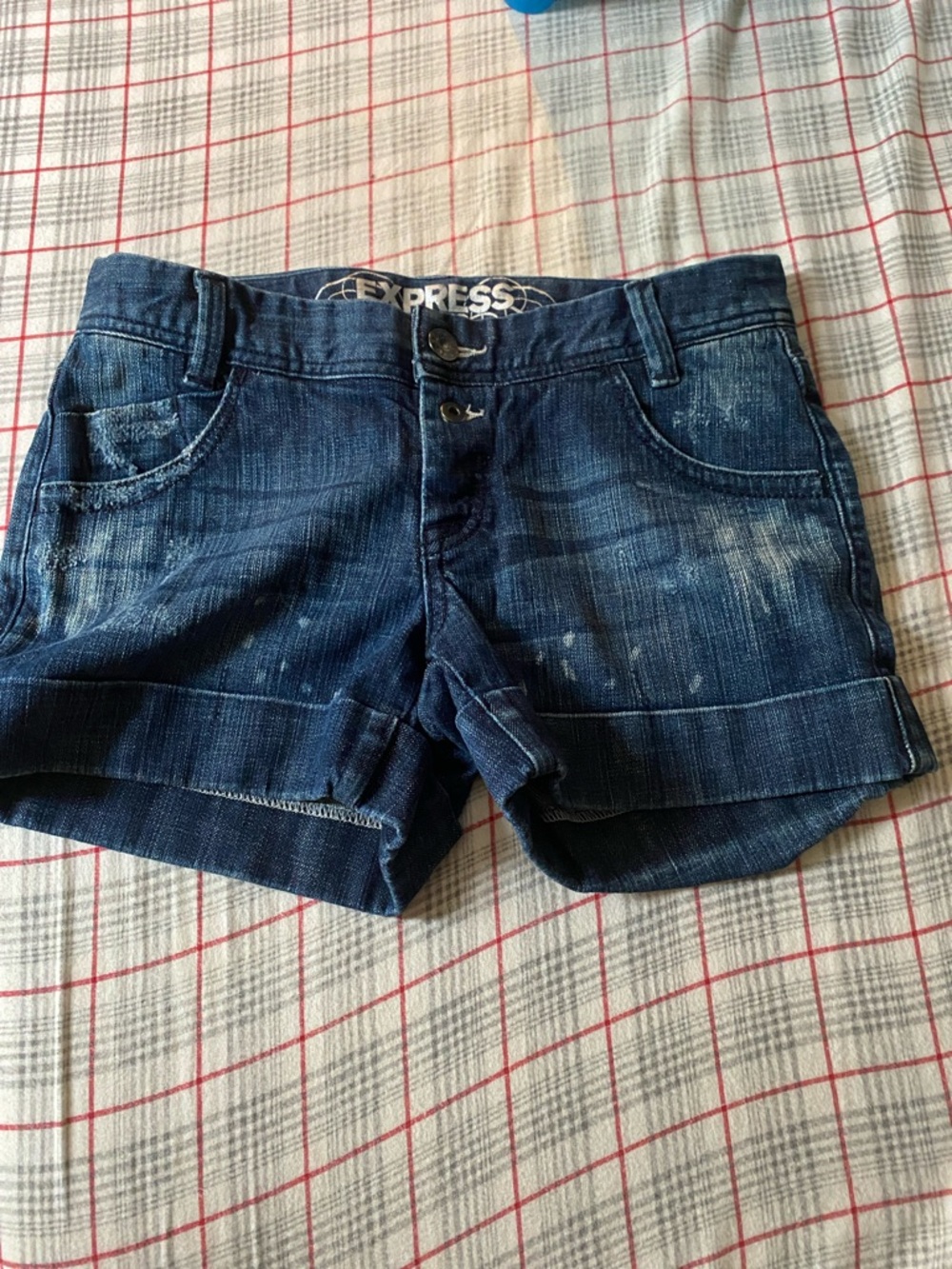 Express vintage denim shorts